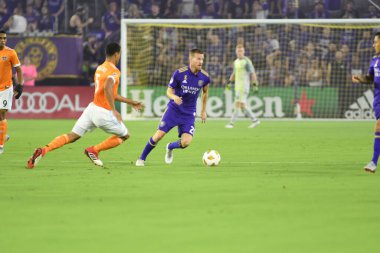 Orlando City SC, 22 Eylül 2018 'de Florida Exploria Stadyumu' nda Houston Dynamo 'yu ağırladı..