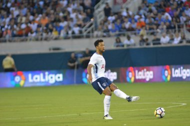 Paris Saint-Germain, Tottenham Hotspur 'a karşı 22 Temmuz 2017' de Orlando Florida 'daki Citrus Bowl' da.  