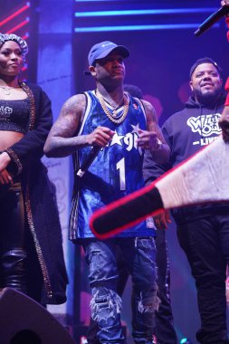MTV Wild n Out Tour sunucusu Nick Cannon 5 Mart 2020 Perşembe günü Orlando Florida 'daki Amway Center' da.  