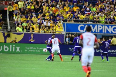 Orlando City SC, 18 Haziran 2016 'da Orlando Florida' daki Camp World Stadyumu 'nda San Jose Depremleri' ne ev sahipliği yaptı..