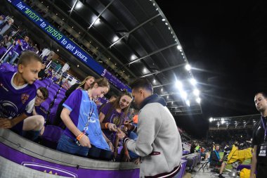 Orlando City SC, 10 Mart 2018 'de Orlando City Stadyumu' nda Minnesota United FC 'ye ev sahipliği yaptı..  