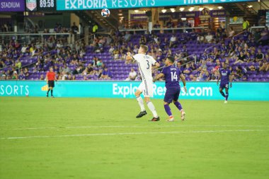 Orlando City, 3 Temmuz 2019 Çarşamba günü Orlando Florida 'daki Exploria Stadyumu' nda Philadelphia Union 'a ev sahipliği yaptı.. 