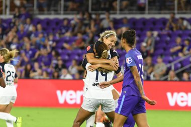 Orlando Pride, 23 Mayıs 2018 'de Orlando Florida' daki Exploria Stadyumu 'nda Kuzey Carolina Cesareti' ne ev sahipliği yapmaktadır..  