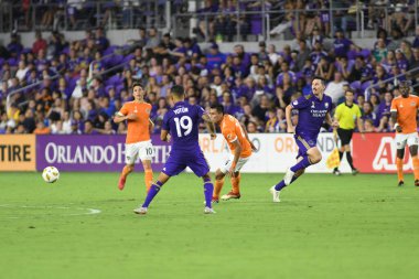 Orlando City SC, 22 Eylül 2018 'de Florida Exploria Stadyumu' nda Houston Dynamo 'yu ağırladı..