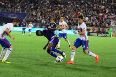 Orlando City, 24 Ağustos 2016 'da Orlando Florida' daki Kamp Dünyası Stadyumunda Toronto FC 'ye ev sahipliği yaptı..