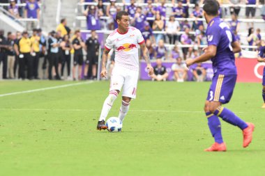 Orlando City, 31 Mart 2018 'de Orlando Florida' daki Exploria Stadyumu 'nda New York Red Bulls' a ev sahipliği yaptı..  