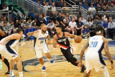 Orlando Magic 2 Mart 2020 tarihinde Orlando Florida 'daki Amway Center' da Portland Trailblazers 'a ev sahipliği yaptı..  