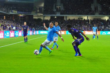 Orlando City, 5 Mart 2017 'de Orlando City Stadyumu' nda NYC FC 'ye ev sahipliği yaptı..  