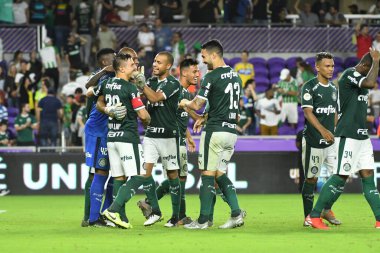 Florida Kupası 2020: S.E Palmeiras - Atletico Nacional maçı 15 Ocak 2020 Çarşamba günü Orlando Florida Exploria Stadyumu 'nda..  