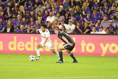 Orlando City 21 Nisan 2018 'de Orlando Florida' daki Exploria Stadyumu 'nda San Jose depremlerine ev sahipliği yaptı..  