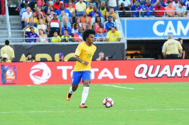 Brezilya, 8 Haziran 2016 tarihinde Orlando Florida 'daki Copa America Centenario' da Haiti ile karşılaştı..