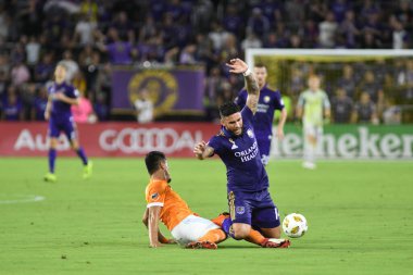 Orlando City SC, 22 Eylül 2018 'de Florida Exploria Stadyumu' nda Houston Dynamo 'yu ağırladı..
