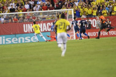 ABD Kolombiya 'ya karşı Raymond James Stadyumu' nda 11 Ekim 2018 'de.  