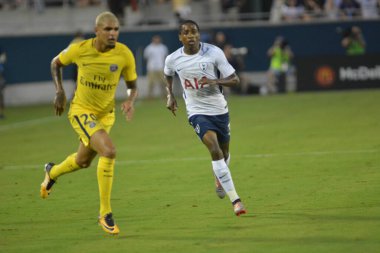 Paris Saint-Germain, Tottenham Hotspur 'a karşı 22 Temmuz 2017' de Orlando Florida 'daki Citrus Bowl' da.  