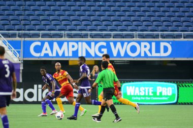 Orlando City SC, 29 Haziran 2016 'da Orlando Florida' daki Kamp Dünyası Stadyumu 'nda Fort Lauderdale Strikers' a ev sahipliği yaptı..