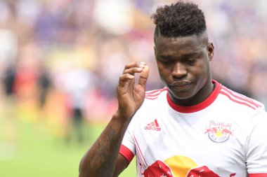Orlando City, 31 Mart 2018 'de Orlando Florida' daki Exploria Stadyumu 'nda New York Red Bulls' a ev sahipliği yaptı..  