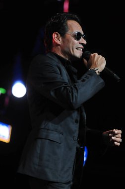 Latin şarkıcı Marc Anthony 5 Ekim 2014 'te Orlando Florida' daki Amway Center 'da konser verdi.. 