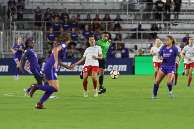 Orland Pride, 25 Ağustos 2018 'de Orlando Florida' daki Exploria Stadyumu 'nda Chicago Red Stars' a ev sahipliği yapıyor..  