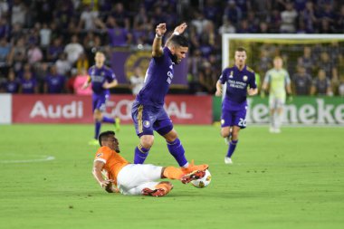 Orlando City SC, 22 Eylül 2018 'de Florida Exploria Stadyumu' nda Houston Dynamo 'yu ağırladı..