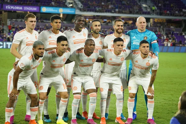 Orlando City Hospeda Atlanta United Exploria Stadium Orlando Flórida Sexta — Fotografia de Stock