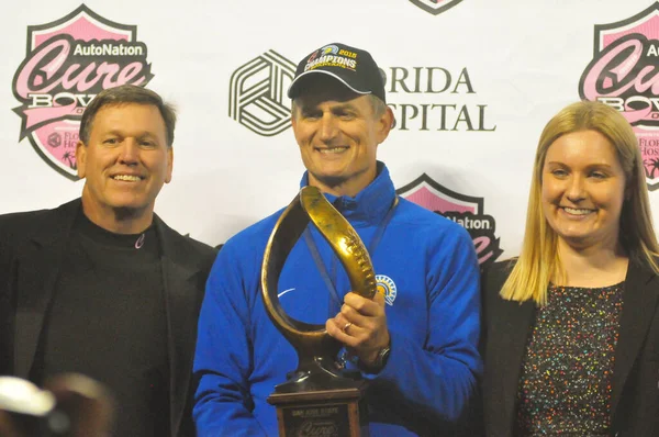 Georgia State Enfrenta San Jose State Durante Cure Bowl Camping — Fotografia de Stock