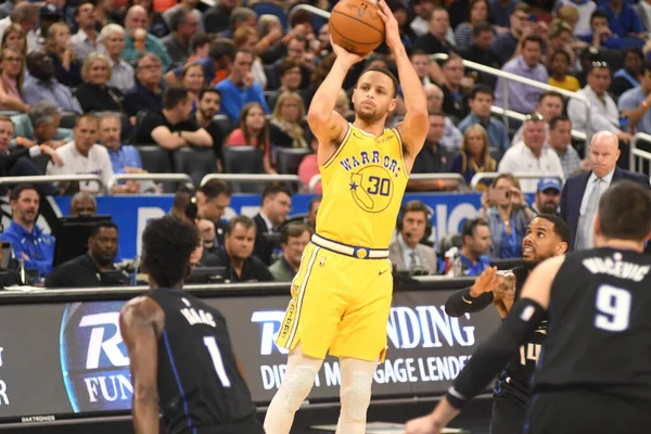Orlando Magic, 28 Şubat 2019 Perşembe günü Orlando Florida 'daki Amway Center' da Golden State Warriors 'a ev sahipliği yaptı.. 
