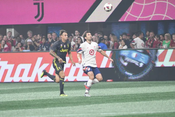 Mls All Star Juventus Het Mercedez Benz Stadion Atlanta Georgia — Stockfoto