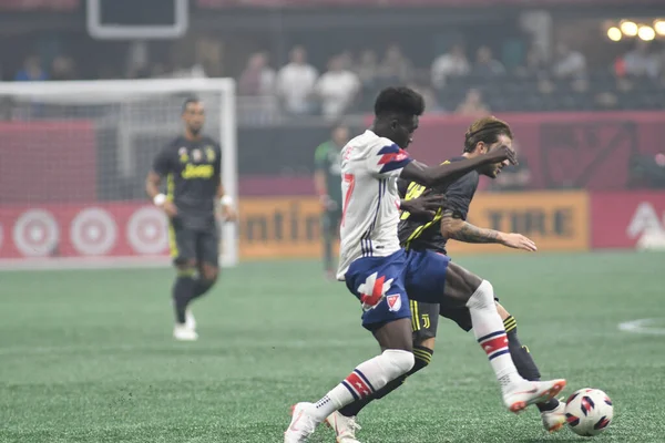 Mls All Star Juventus Mercedez Benz Stadium Atlanta Georgia Den — Stockfoto