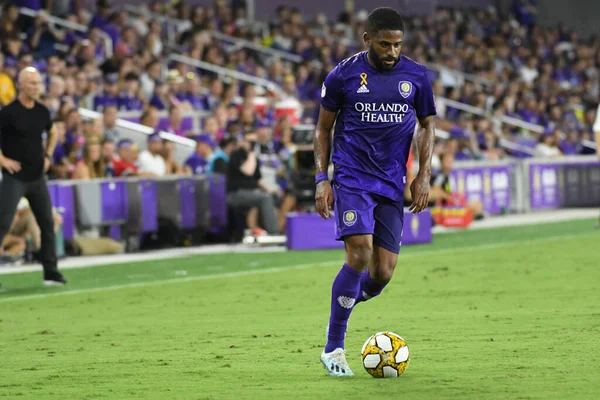 Orlando City Hosts Lafc Exploria Stadium Orlando Florida Saturday Szeptember — Stock Fotó