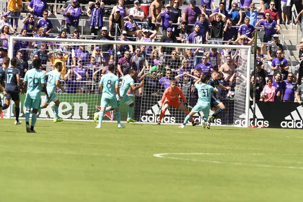 Orlando City Ist Samstag Den April 2019 Gastgeber Der Vancouver — Stockfoto