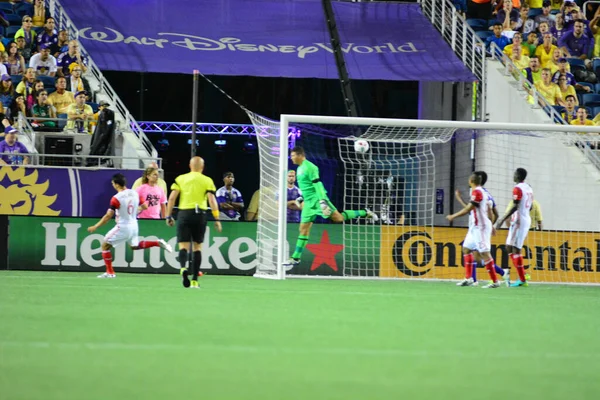 Orlando City Gastheer Van San Jose Aardbevingen Camping World Stadium — Stockfoto