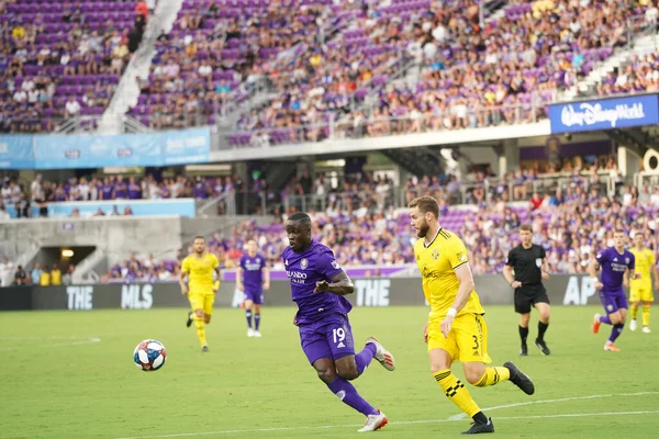 Orlando City Host Columbus Crew Orlando City Stadium July 2019 — Stock Fotó