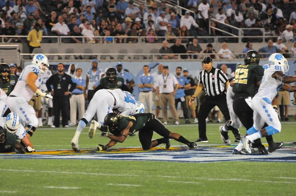 Észak Karolina Szembesül Baylor Russell Athletic Bowl Camping World Stadium — Stock Fotó