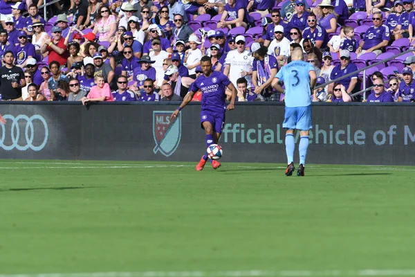 Orlando City Host New York City Orlando City Stadium Orlando — Stock fotografie