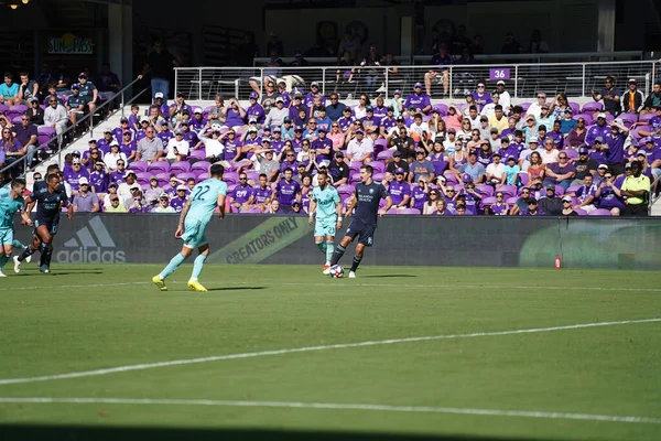 Orlando City Organiseert Vancouver Whitecaps Het Orlando City Stadium Zaterdag — Stockfoto