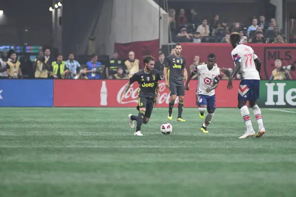 Mls Allstar Gegen Juventus August 2018 Mercedes Benz Stadium Atlanta — Stockfoto