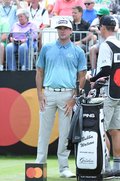 Bubba Watson Lors Premier Tour Groupe Sur Invitation Arnold Palmer — Photo