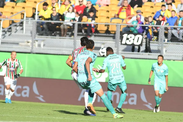 Fluminense Barcelona Alatt Florida Cup Spectrum Stadium Január 2018 Orlando — Stock Fotó