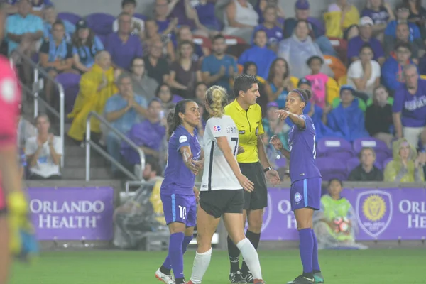 Orlando Pride Hostí New Jersey Sky Blue Stadionu Orlando City — Stock fotografie