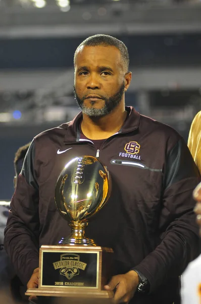 Florida Chřestýši Čelí Bethune Cookman Wildcats Durig Florida Classics Stadionu — Stock fotografie