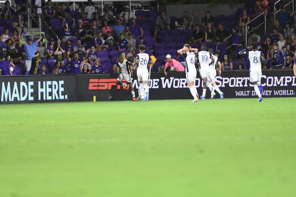 Orlando City Eylül 2018 Florida Exploria Stadyumu Nda Philadelphia Union — Stok fotoğraf