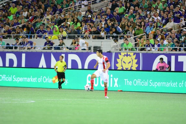 Orlando City Host San Jose Earthquakes Camping World Stadium Orlando — Stock Photo, Image