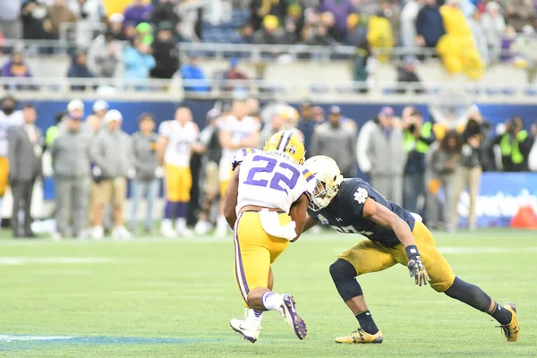 Notre Dame Enfrenta Lsu Durante Citrus Bowl Camping World Stadium — Fotografia de Stock