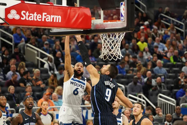 Orlando Magic Acogerá Los Timberwolves Minnesota Amway Center Viernes Febrero —  Fotos de Stock