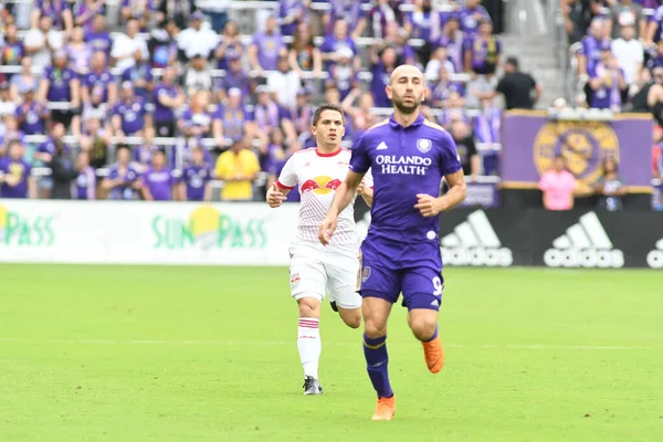 Orlando City Sediou New York Red Bulls Exploria Stadium Orlando — Fotografia de Stock