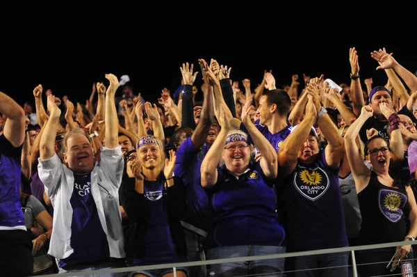 Orlando City Gospodarzem Montreal Impact Camping World Stadium Dniu Października — Zdjęcie stockowe