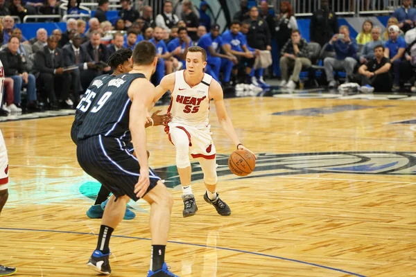 Orlando Magic Ospita Miami Heat All Amway Center Orlando Florida — Foto Stock