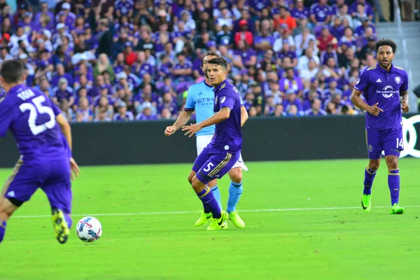 Orlando City Hospeda Nyc Orlando City Stadium Orlando Florida Março — Fotografia de Stock