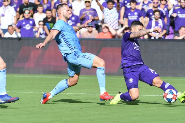 Orlando City Host New York City Orlando City Stadium Orlando — Fotografia de Stock