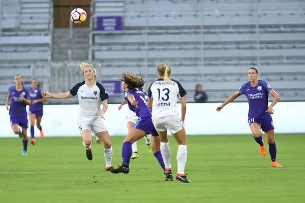 Orlando Pride, 23 Mayıs 2018 'de Orlando Florida' daki Exploria Stadyumu 'nda Kuzey Carolina Cesareti' ne ev sahipliği yapmaktadır..  